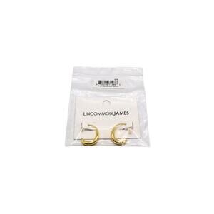 UNCOMMON JAMES Dewdrop Hoop Earrings - Gold